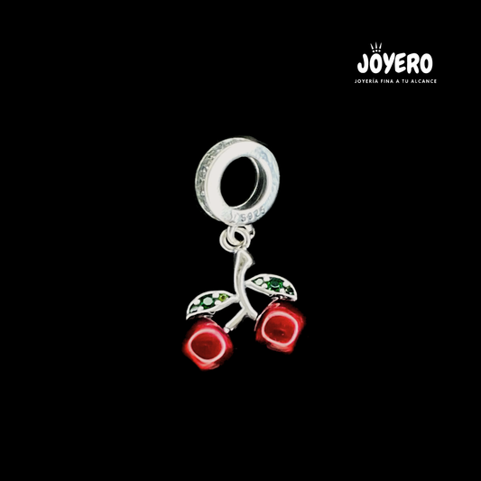 Charm Cerezas Brilantes