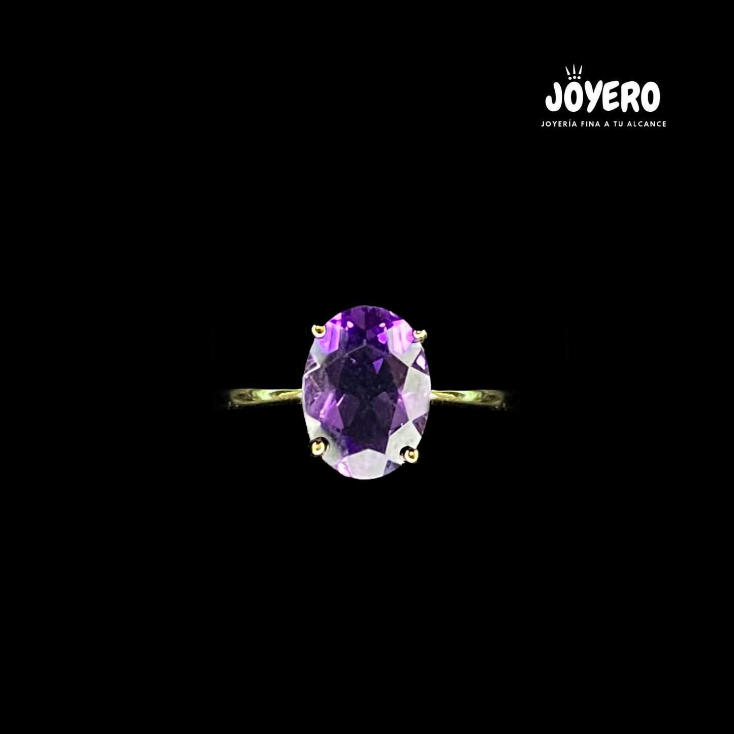 Anillo Amatista Cósmica