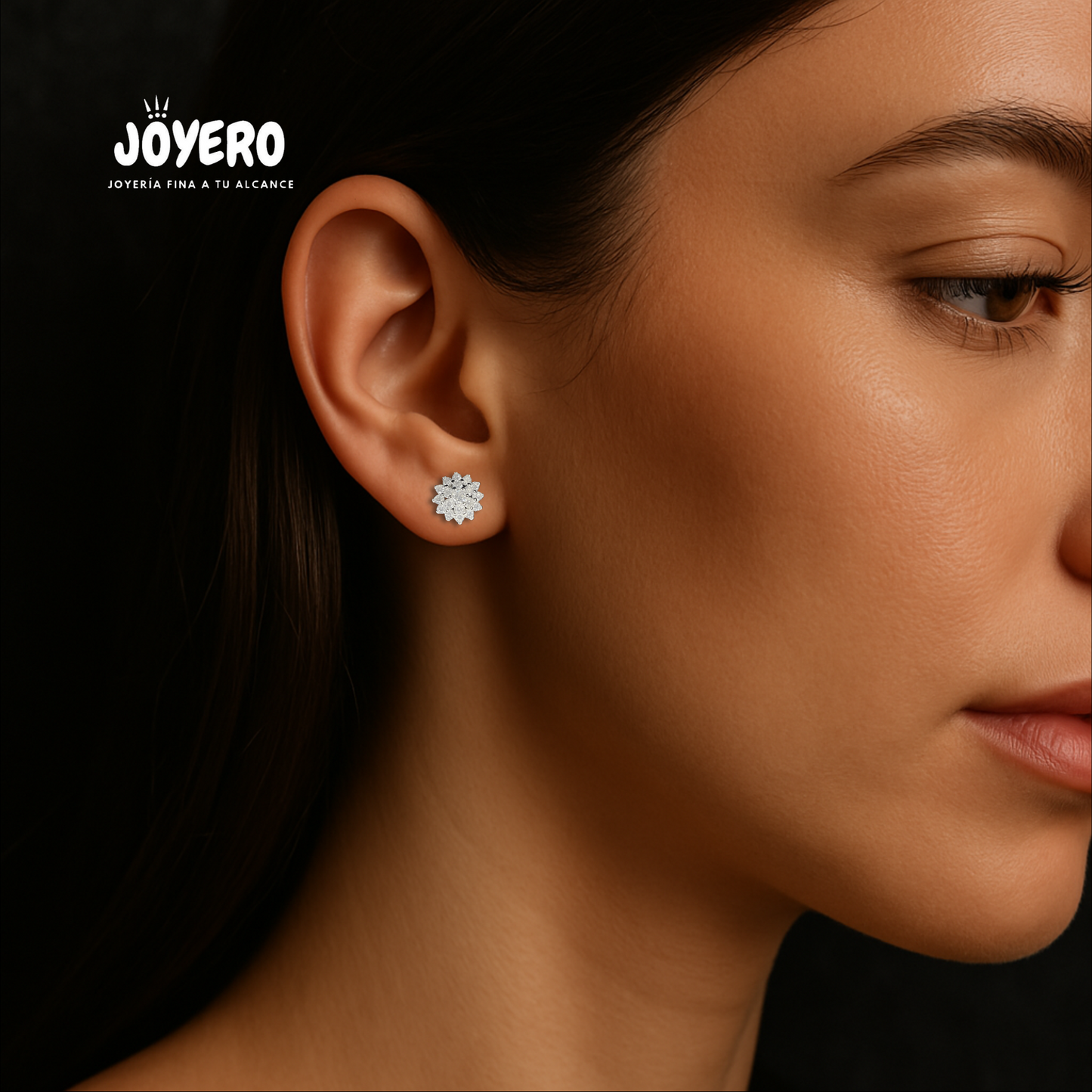 Aretes Flor de Luz