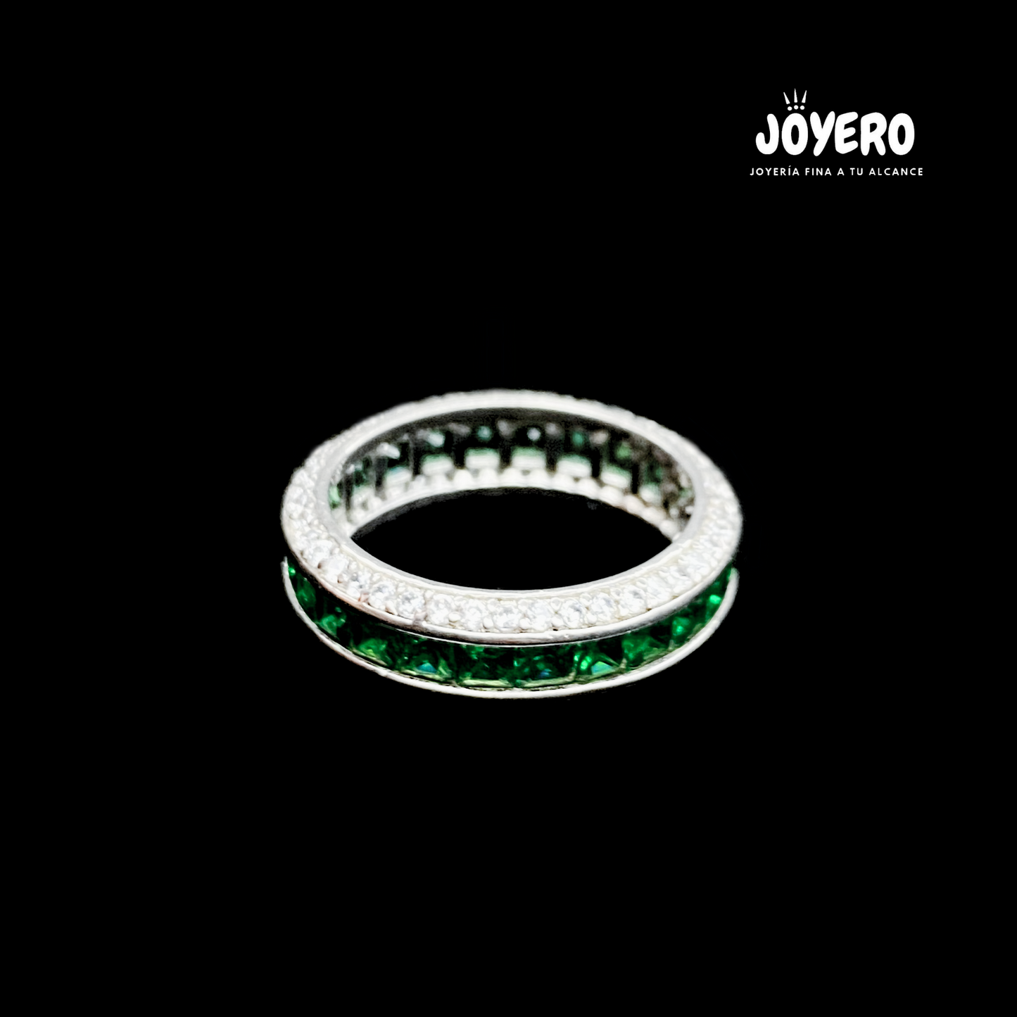 Anillo Tsavorita Estelar