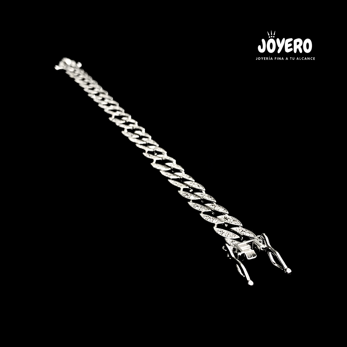 Pulso de Eslabón Brillante