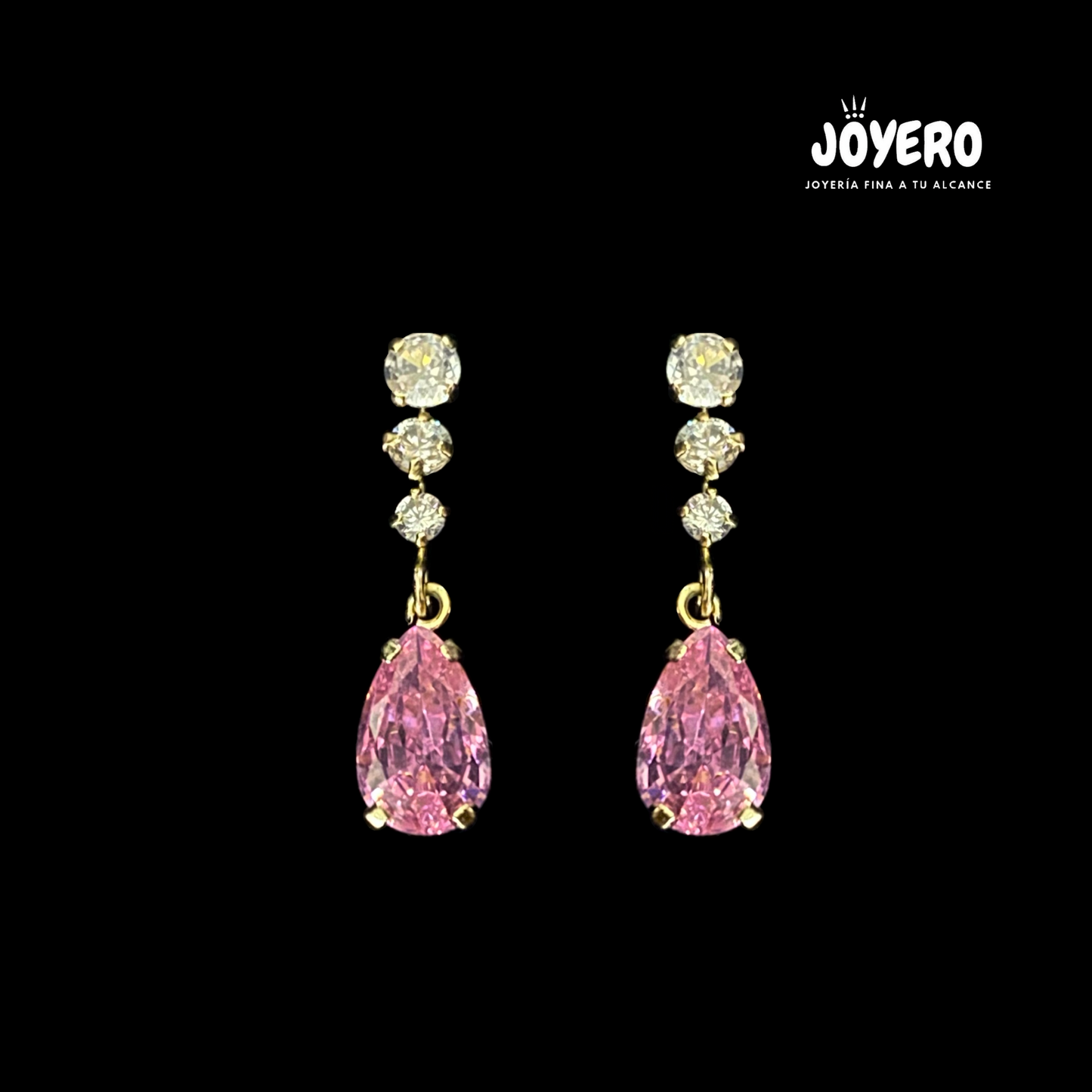 Aretes Encanto Rosa
