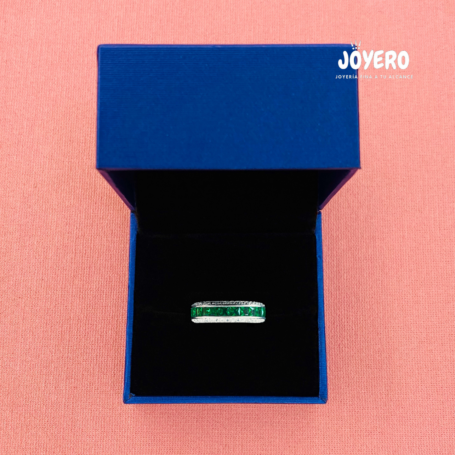 Anillo Tsavorita Estelar