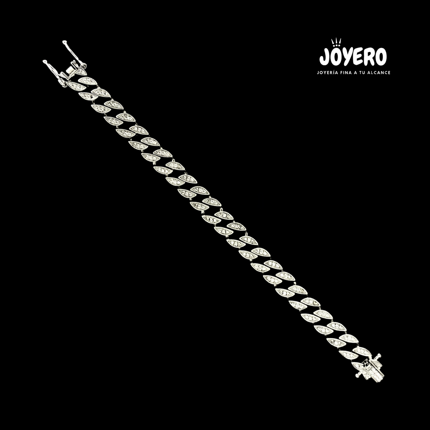 Pulso de Eslabón Brillante