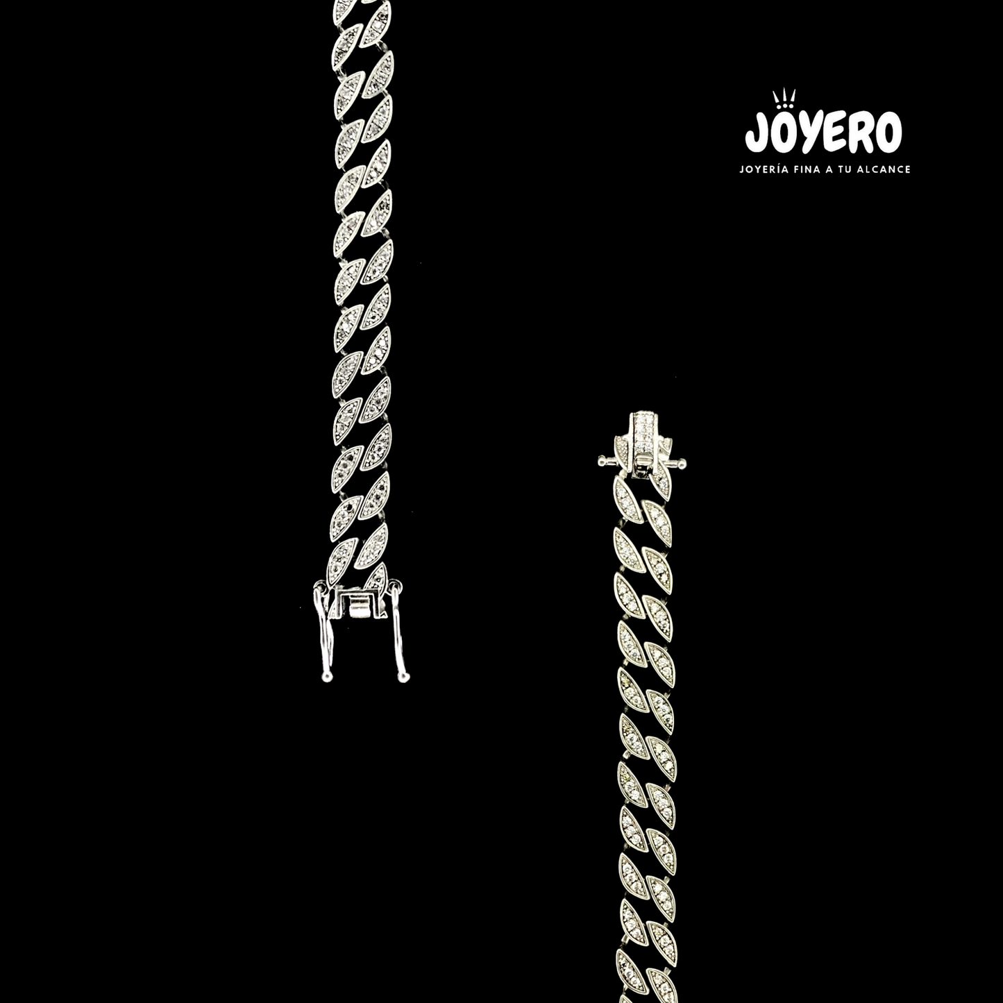 Pulso de Eslabón Brillante