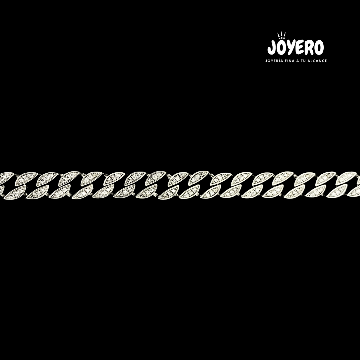 Pulso de Eslabón Brillante